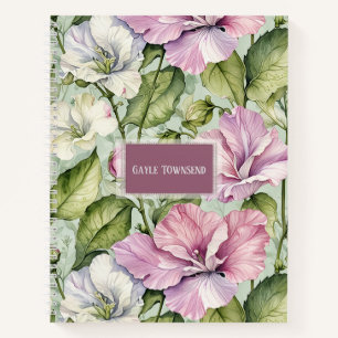 Favourite Sweet Peas Hardcover Notebook