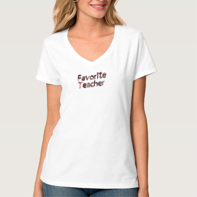 Favourite Teacher T-Shirt (Front)