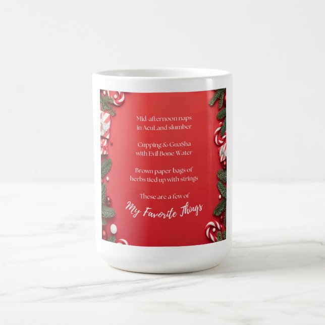 Favourite Things Acupuncture  Coffee Mug (Center)