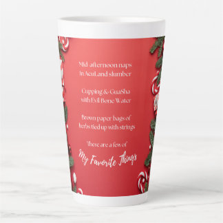 Favourite Things Acupuncture  Latte Mug