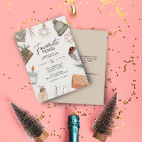 Favourite Things Friend Gift Exchange Holiday Part