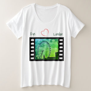Favourite Vacation Touring London Plus Size T-Shirt