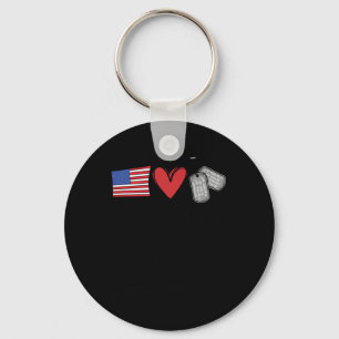 Favourite Veteran Is My Papa Father Veterans Day K Key Ring