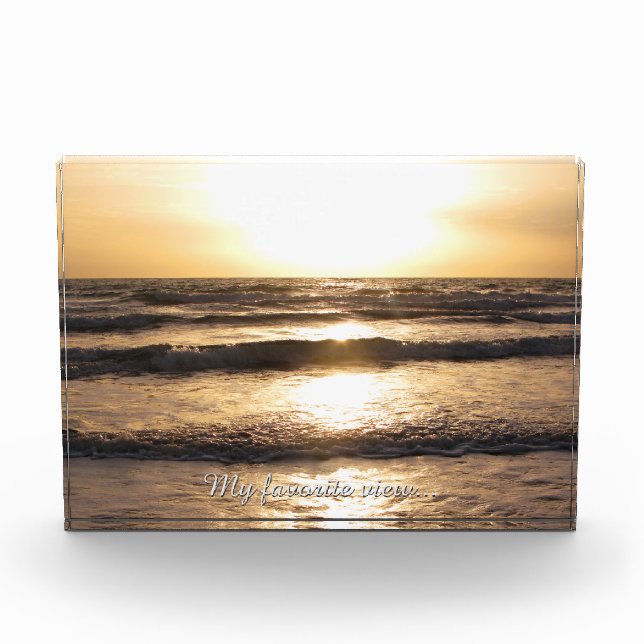 Favourite View Custom Photo and Text (Front)