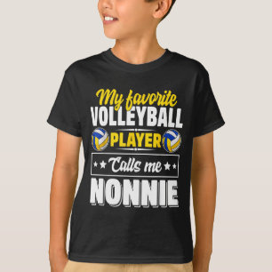 Favourite volleyball player calls nonnie mother's T-Shirt