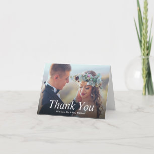 Favourite Wedding Photo Thank You Card