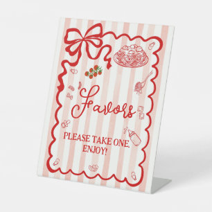 Favours Ciao Baby Baby Shower Pedestal Sign