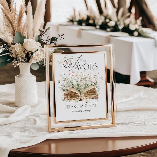 Favours New Chapter Book Theme Wildflower Poster (Creator Uploaded)