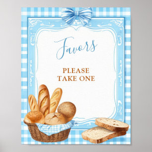 Favours Please Take One Baby Shower Sign Bakery