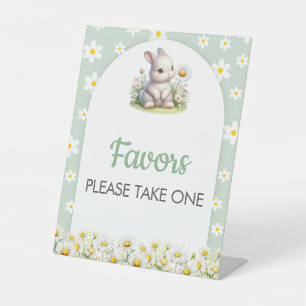 Favours Sign Bunny Gender Neutral Baby Shower