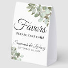 Favours Take One Eucalyptus & Greenery Wedding