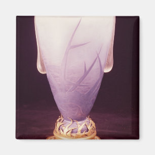 Favrile vase with ormolu base magnet