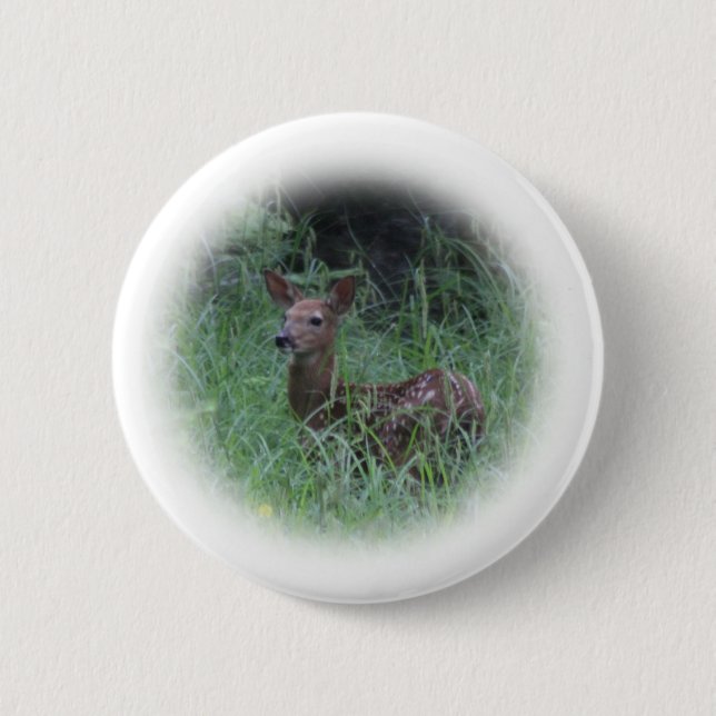 Fawn 6 Cm Round Badge (Front)