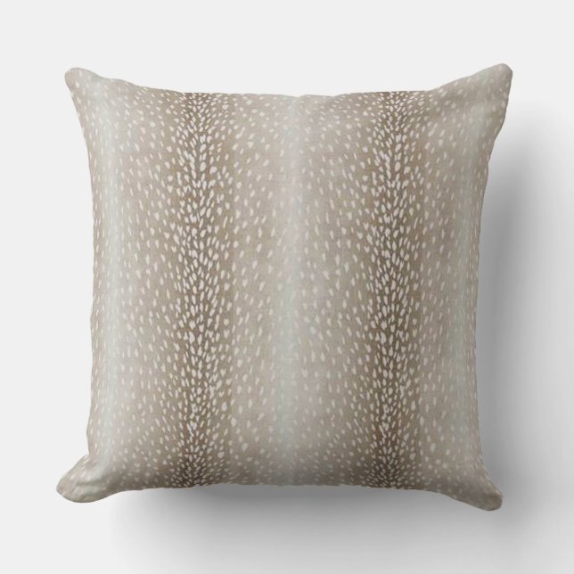 Fawn Antelope Accent Pillow (Front)