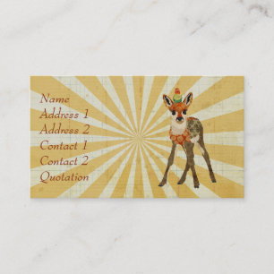 Fawn & Bird Business Card