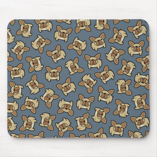 Fawn Frenchie Mouse Pad (Front)