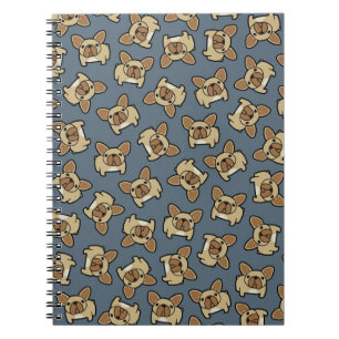 Fawn Frenchie Spiral Notebook