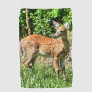 Fawn golf towel