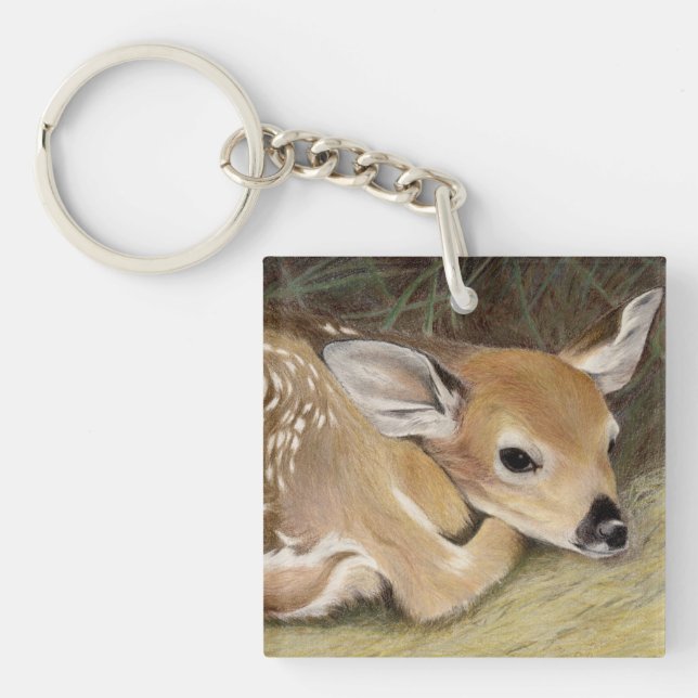 Fawn Key Ring (Front)