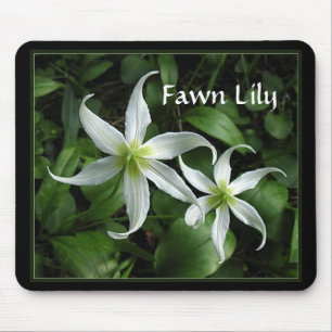 Fawn Lily Mousepad