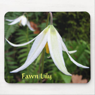 Fawn Lily Mousepad