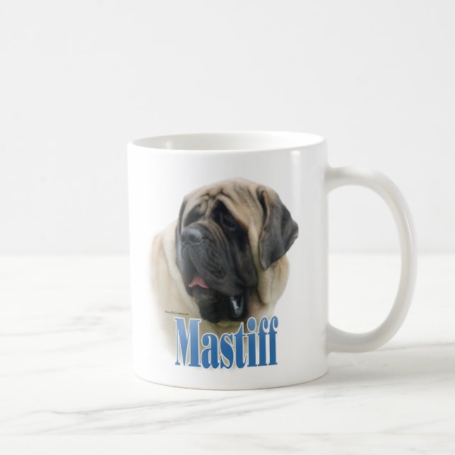 Fawn Mastiff Name Coffee Mug (Right)