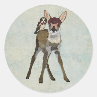 FAWN & OWL Sticker