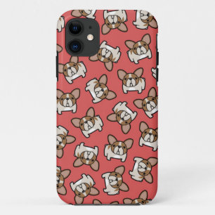 Fawn Pied Frenchies iPhone 11 Case