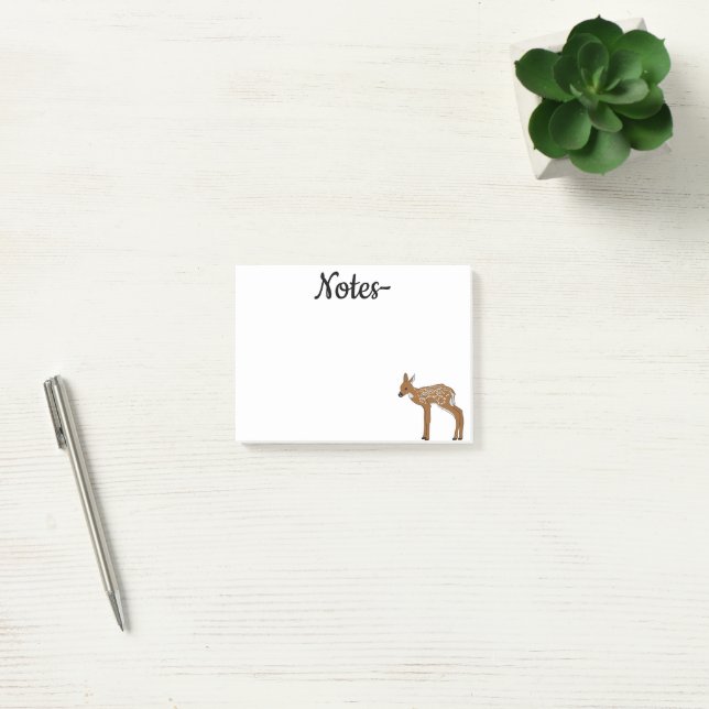 Fawn Post-it Notes (Office)