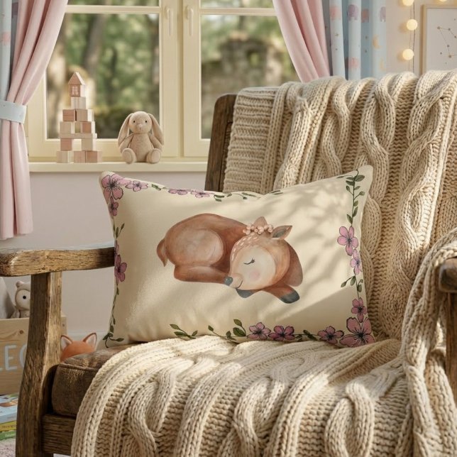 Fawn Print Pillow - Perfect Match for the Blanket (Creator Uploaded)