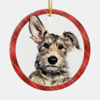 Fawn Puppy Ornament with gift pouch