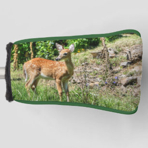 Fawn Puzzle Golf Head Cover