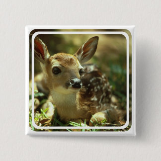 Fawn Square Pin