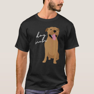 Fawn Staffordshire Bull Terrier Dog Mum Woman T-Shirt
