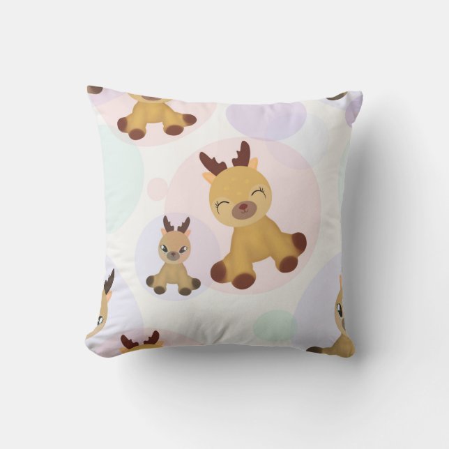 Fawns Bambi. Cushion (Front)