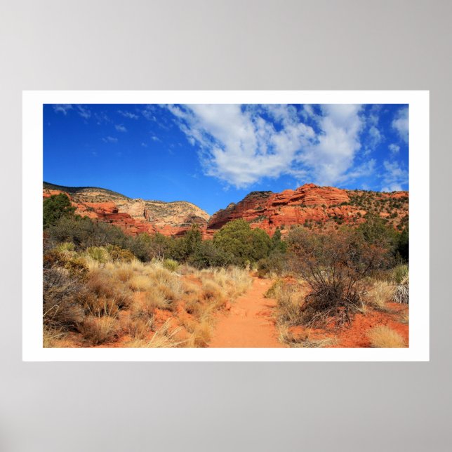Fay Canyon Landscape Poster (Front)
