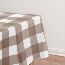 Faye and Lauren Brown Plaid