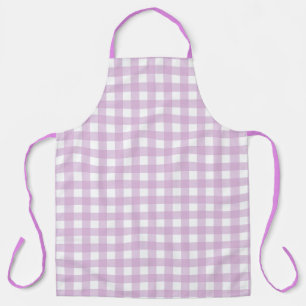 Faye and Lauren Pink Gingham Apron