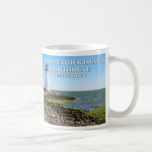 Fayerweather Island Lighthouse, Connecticut Coffee Mug