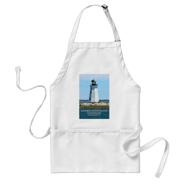 Fayerweather Island Lighthouse, Connecticut Standard Apron (Front)