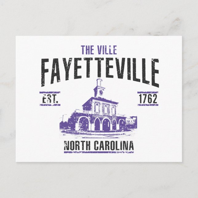Fayetteville Postcard (Front)
