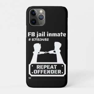 "FB JAIL INMATE" funny prison inmate Case-Mate iPhone Case