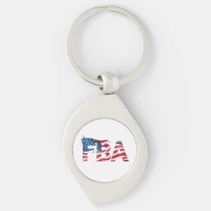 FBA Foundational Black American Key Ring