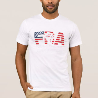 FBA Foundational Black American with Raised Fist T-Shirt
