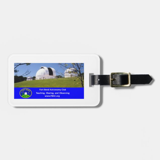 FBAC Luggage Tag - Outreach (Front Horizontal)