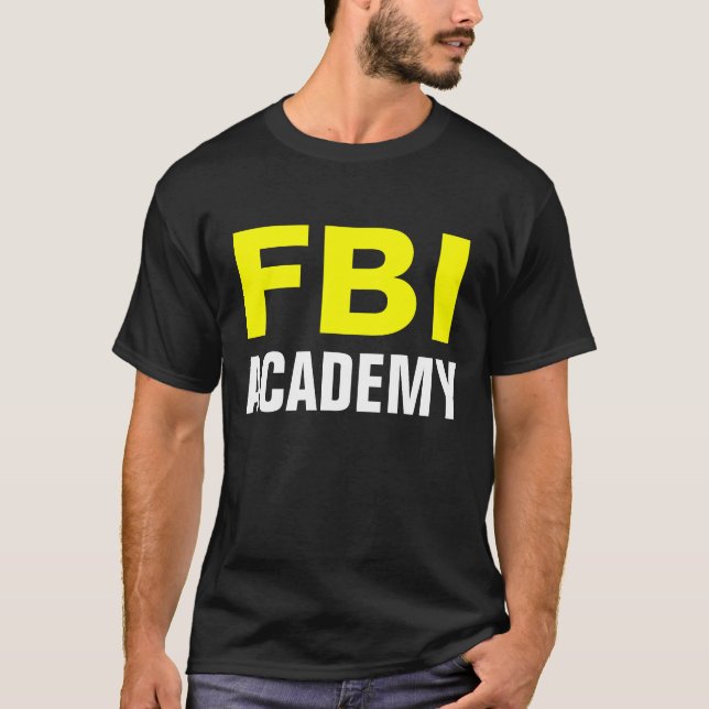 FBI ACADEMY - Official FBI Academy T-shirt (Front)