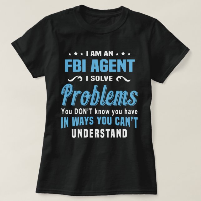 FBI Agent T-Shirt (Design Front)