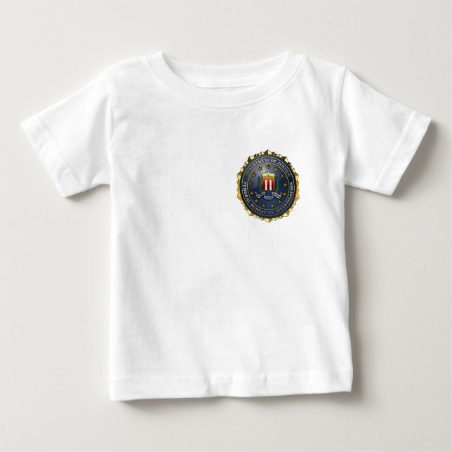 FBI Emblem Baby T-Shirt (Front)