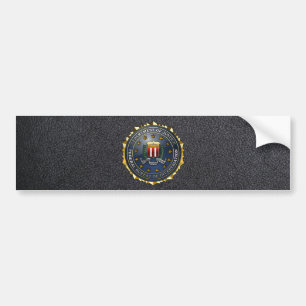 FBI Emblem Bumper Sticker