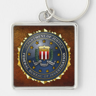 FBI Emblem Key Ring
